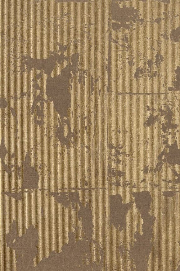 Vliesbehang -  Boutique Glowing Patina Chocolate - Verkrijgbaar per meter