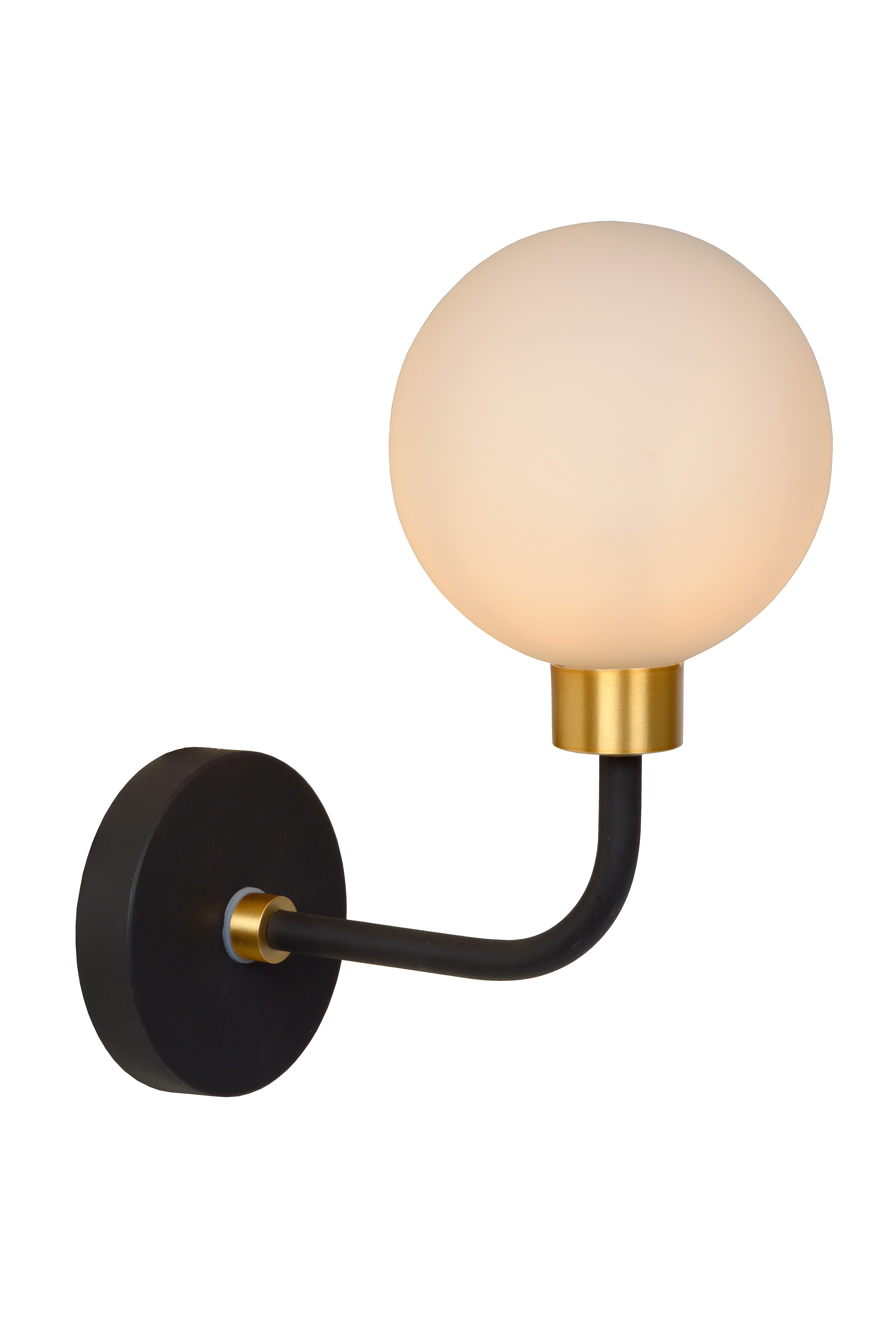 Wandlamp Badkamer - Berend 1Xg9 Ip44  - Zwart