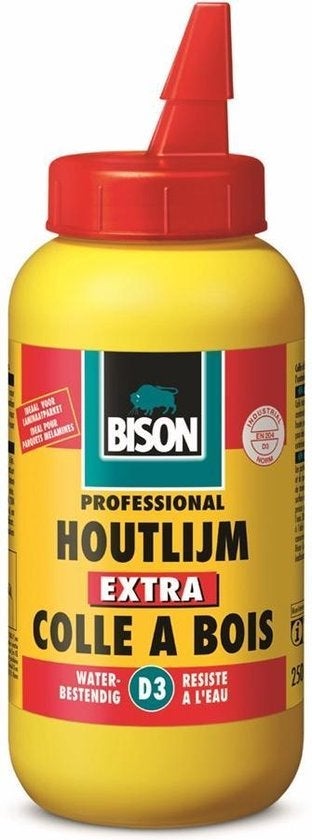 Houtlijm waterbestendig D3 extra - 250 gram