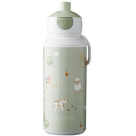Drinkfles - Little Dutch met pop-up 400ml - Little Farm