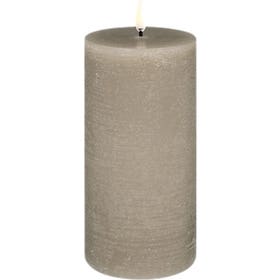 LED Kaars - 7,8 x 15 cm - Zandsteen