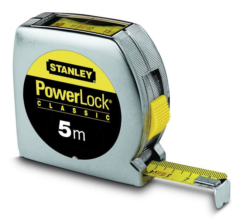 Stanley rolbandmaat powerlock 5 m