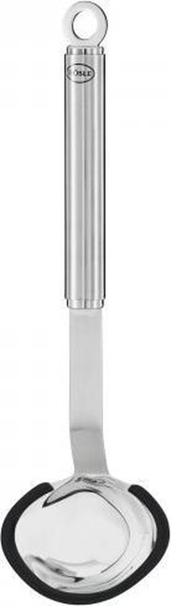 Sauslepel - Siliconen 27cm - RVS