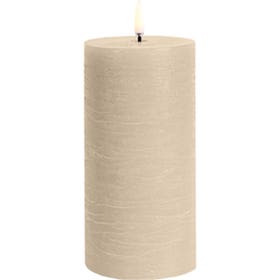 LED Kaars - 7,8 x 15 cm - Beige