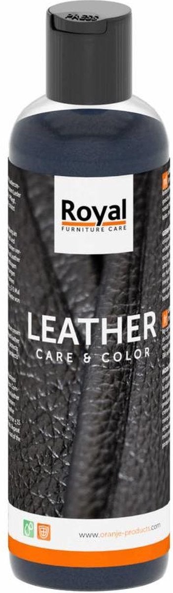 Meubelonderhoud - Leather Care & Color Grafietgrijs - 200ml.