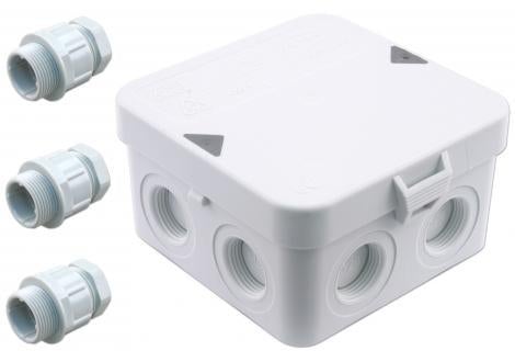 Kabeldoos met 3 wartels kema