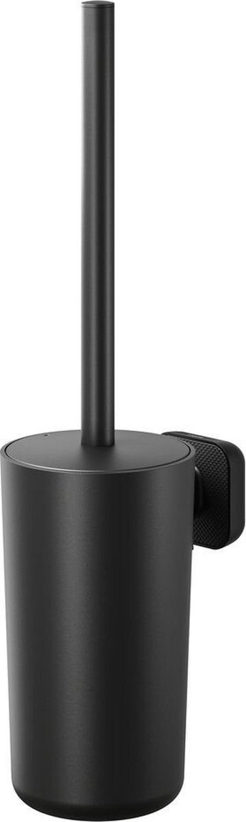 Toiletborstel - Carv met houder - Zwart