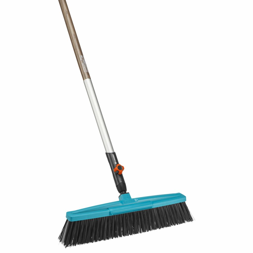 Bezem - Combisysteem 45cm werkbreedte - 130-150cm steel