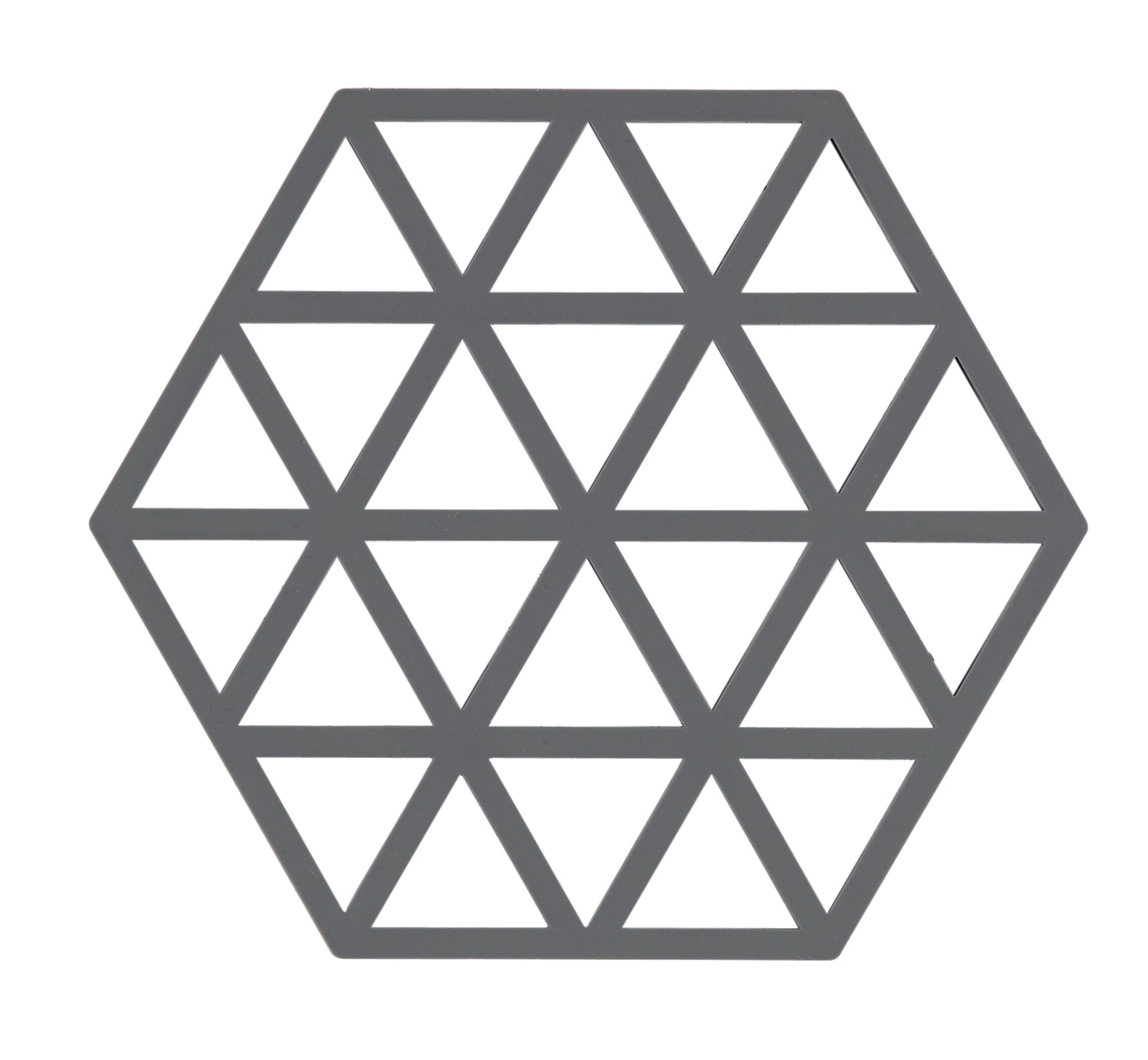 Onderzetter Triangles - cool grijs