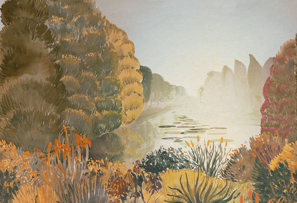 Vliesbehang - Marta Cortese Bellevue Multicolor - 300 cm lang x 318 cm breed