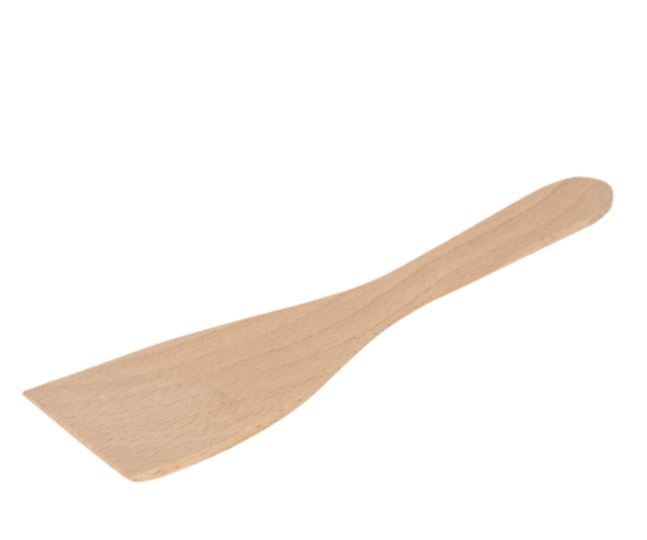 Spatel - Gebogen 24 cm - Beukenhout