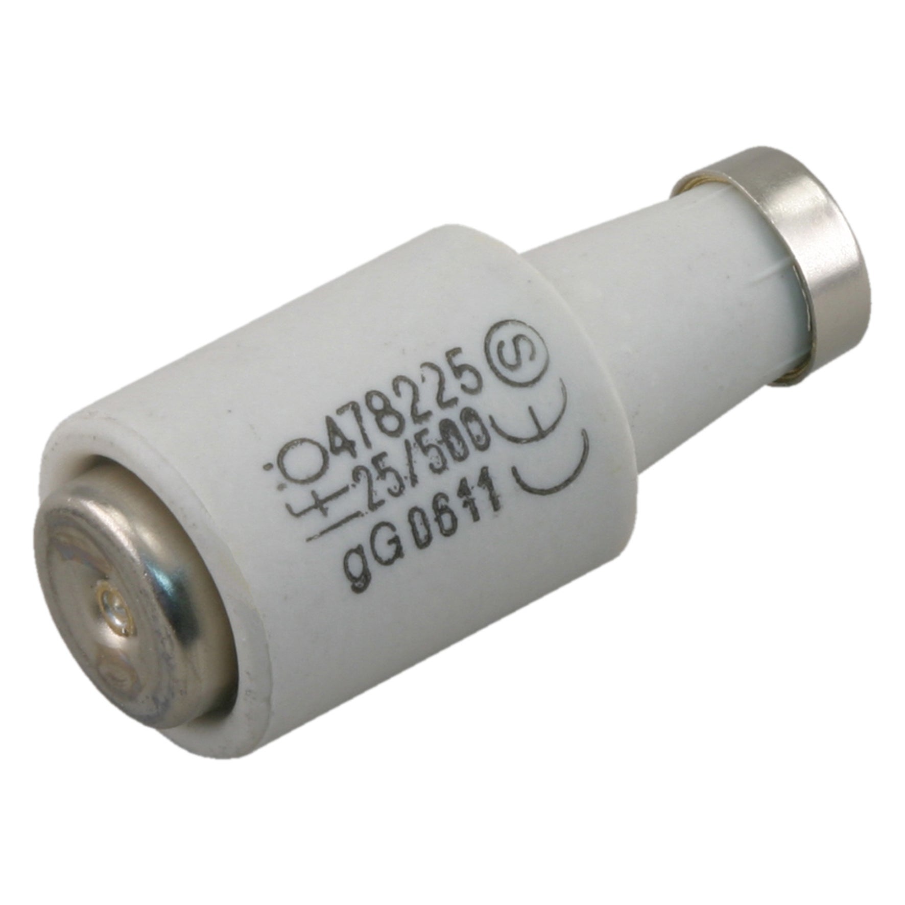 Zekering gg 25 ampère geel  (5 stuks)