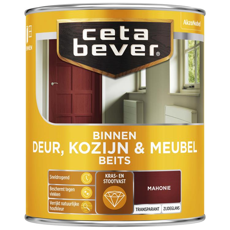 Binnenbeits - Transparant mahonie - 750 ml