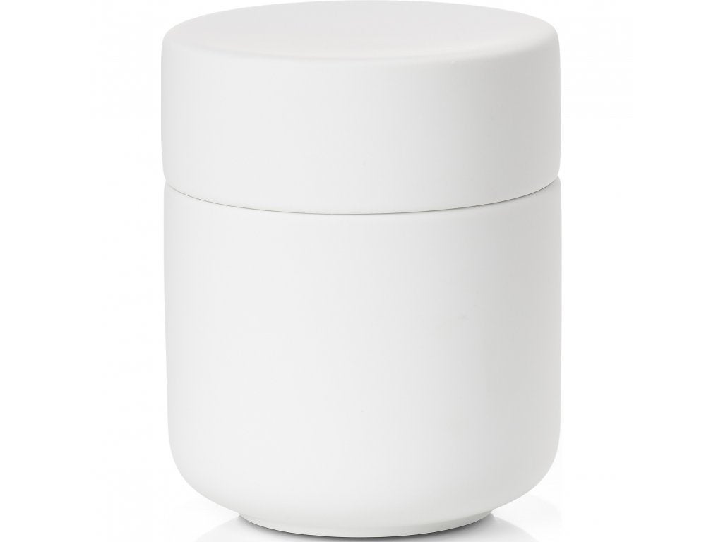 Voorraadpot met deksel - Ume 10cm - Wit