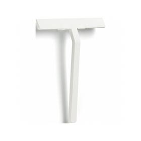 Douchewisser - Rim 22cm - Wit