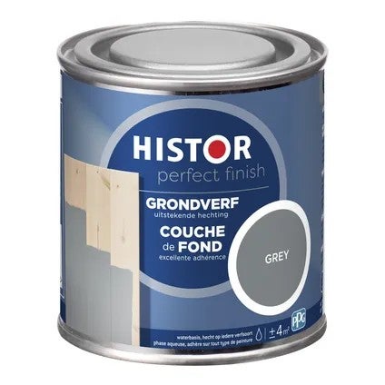 Grondverf - Perfect Finish 250 ml. - Grijs