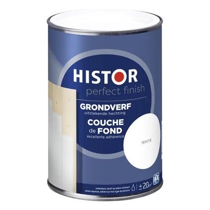 Grondverf - Perfect Finish 1,25 L. - Wit