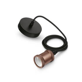 Pendel - Vintage e27 lm - Rose goud