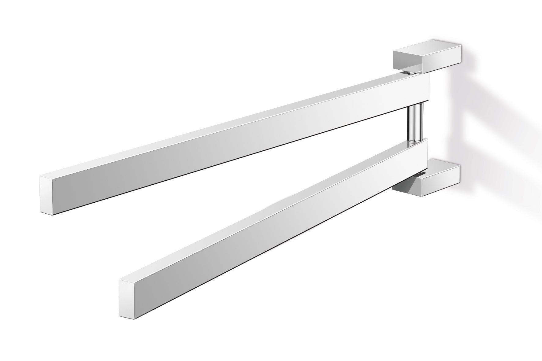 LINEA Handdoekstangen zwenkbaar - glans