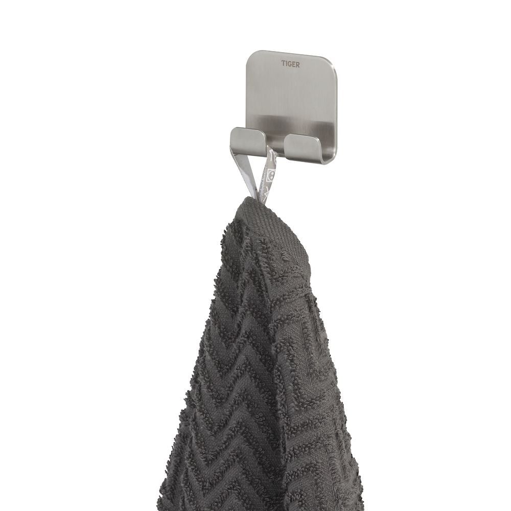 Colar Haak RVS geborsteld