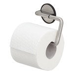 Tune Toiletrolhouder RVS geborsteld / Zwart