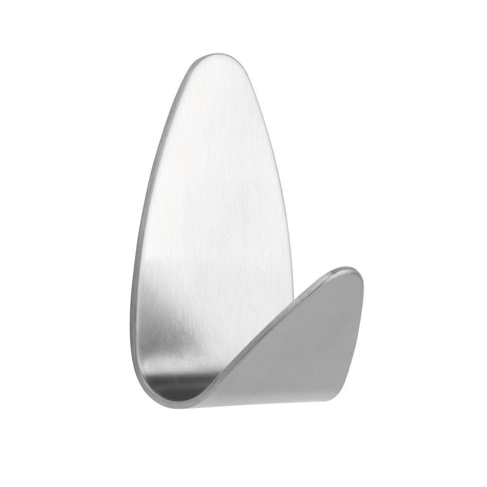 Haak Oval RVS geborsteld