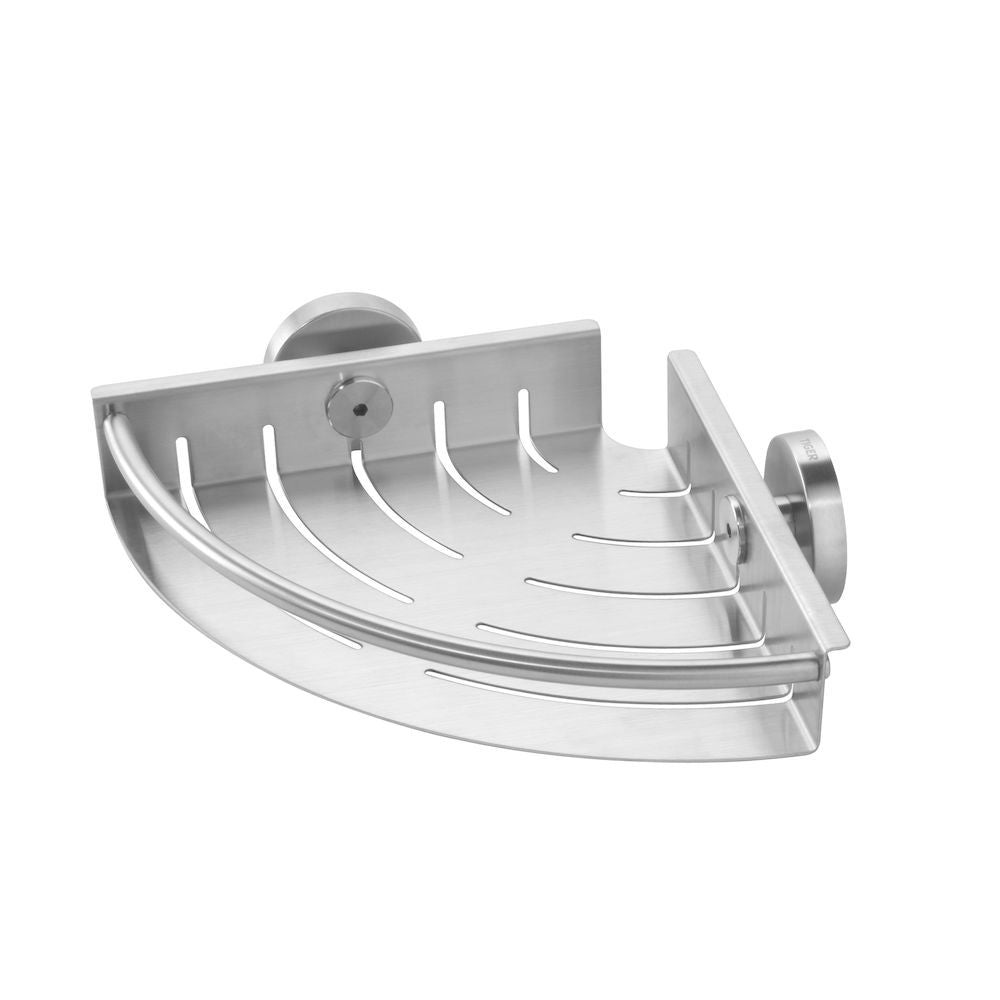 Boston Douchemand Hoek klein RVS geborsteld