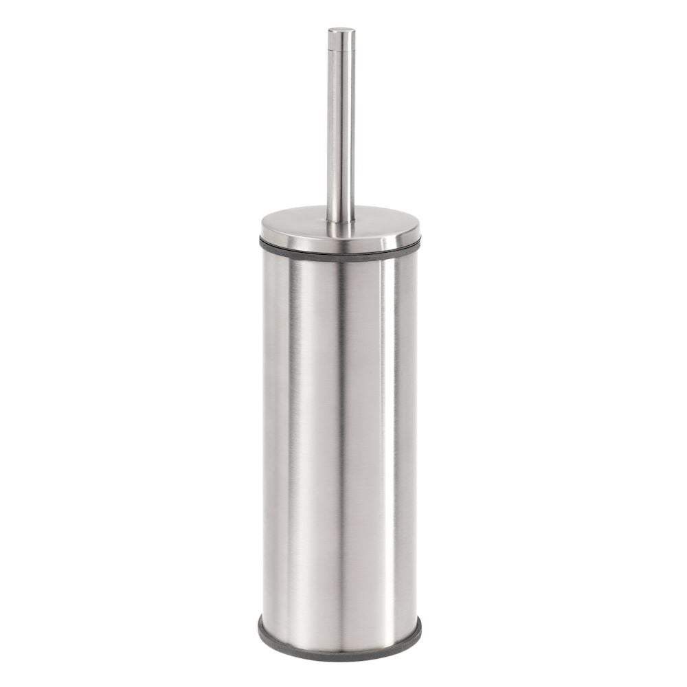 Boston Toiletborstel met houder vrijstaand RVS geborsteld