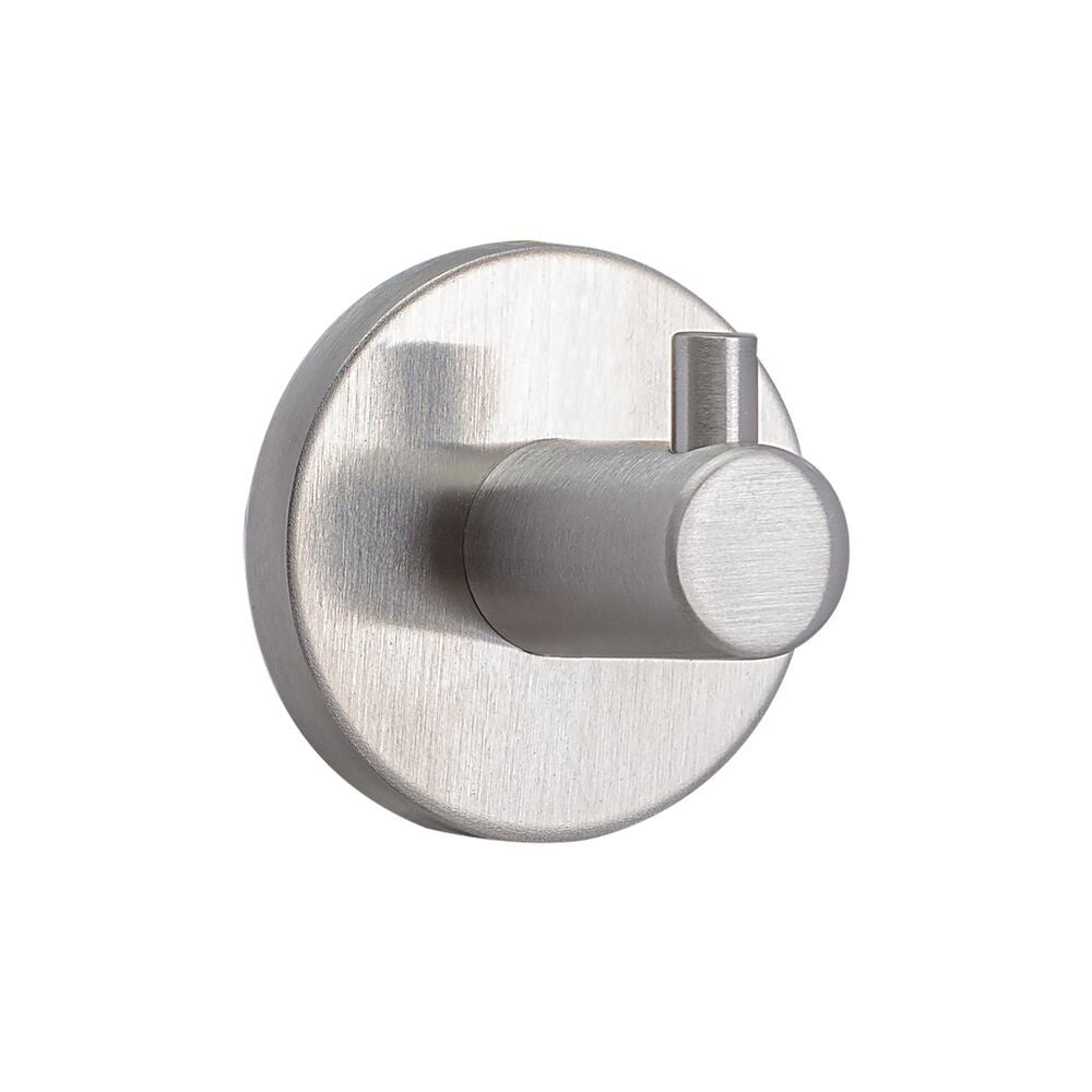 Boston Haak klein RVS geborsteld