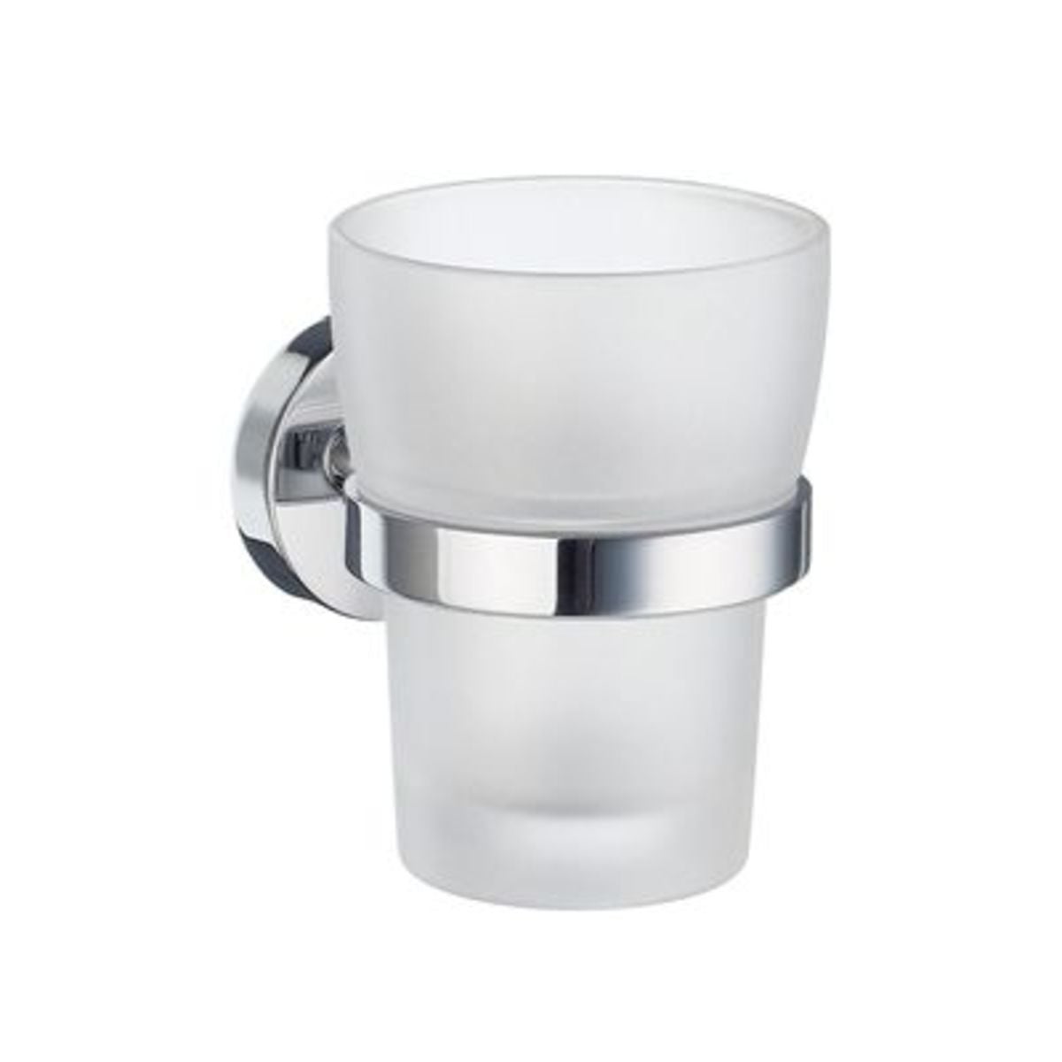 Home Bekerhouder met mat glas HK343 chroom