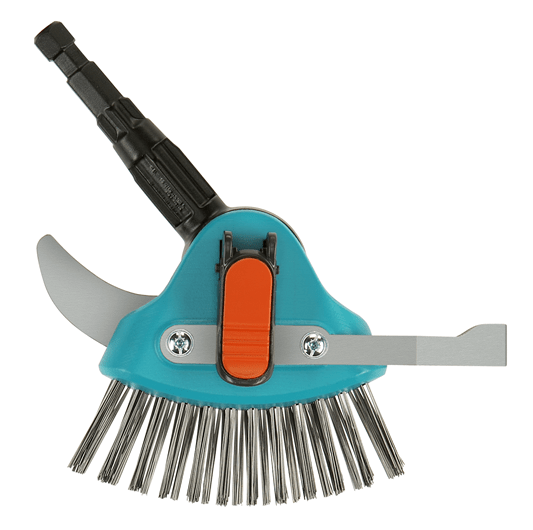 combisystem 3in1 voegenkrabber/borstel