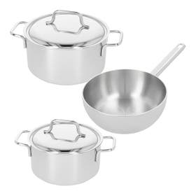 Kookpannenset - Apollo 7 startset 3-delig - RVS