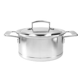 Kookpan - Silver 7 met dubbelwandig deksel 20cm - RVS