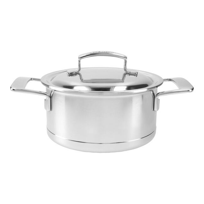 Kookpan - Silver 7 met dubbelwandig deksel 18cm - RVS