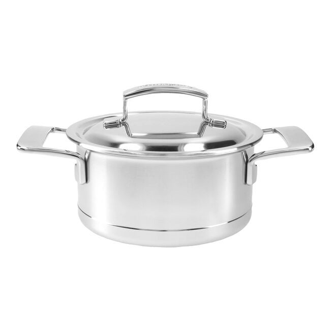 Kookpan - Silver 7 met dubbelwandig deksel 16cm - RVS