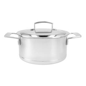 Kookpan - Silver 7 met dubbelwandig deksel 22cm - RVS