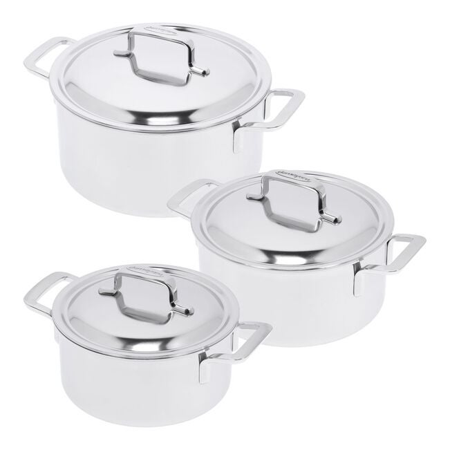 Pannenset - Intense 5 3-delig - RVS