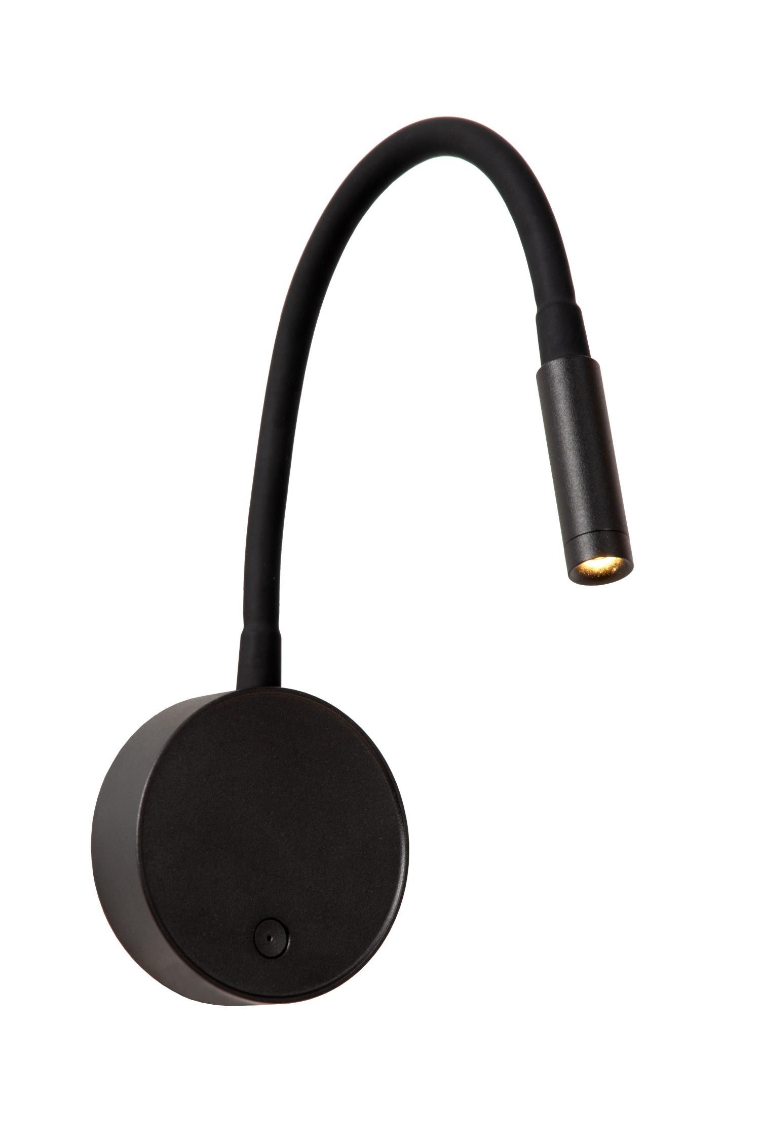 Wandlamp - Premium Asja oplaadbaar LED 3 StepDim - Zwart  