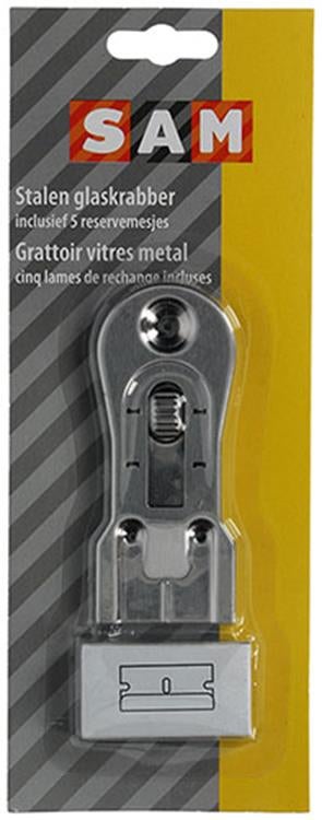 Verfkrabber - zilver - aluminium