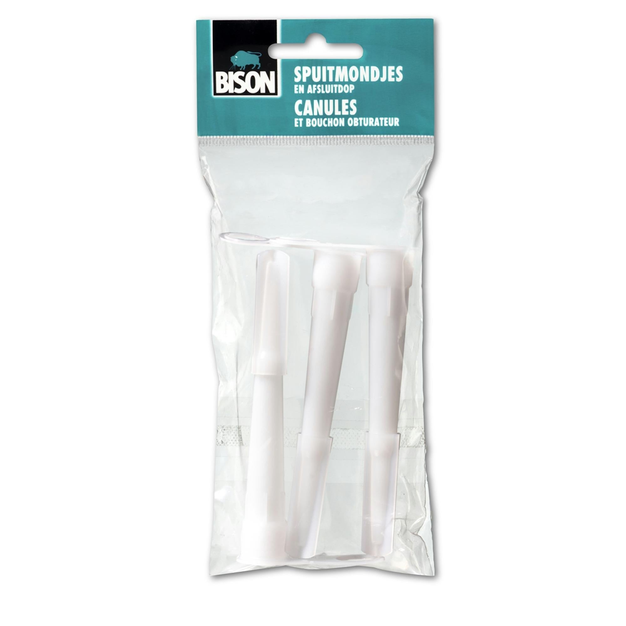 Bison spuitmondjes 1 3 stuks zakje
