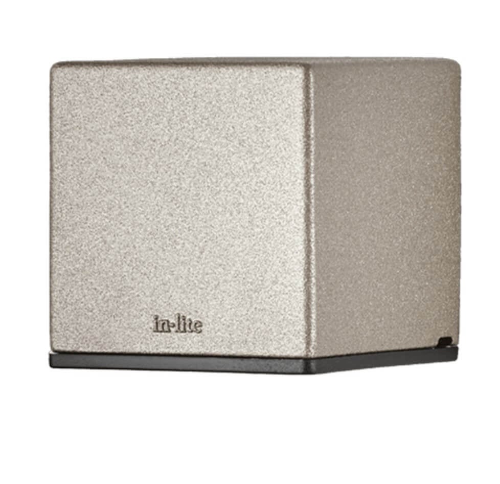 Wandlamp - Big Cubid 12V IP55 - Rose Zilver