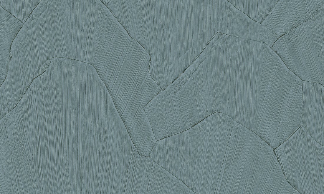 Vinylbehang - Petrol -  10.05m. x 70 cm.