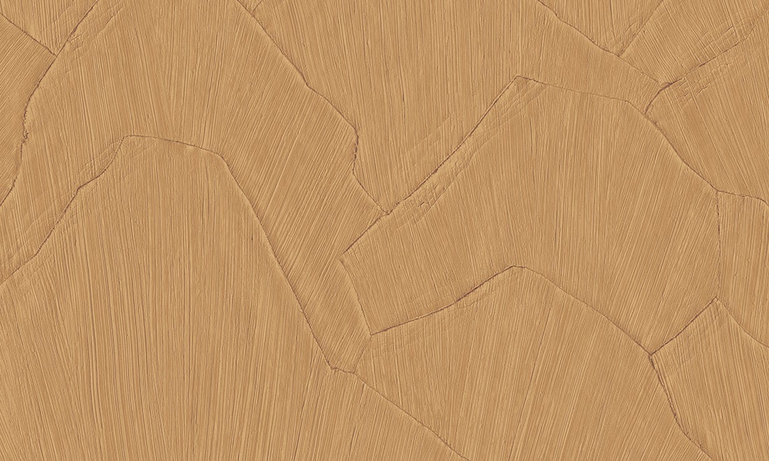 Vinylbehang - Orange Gold -  10.05m. x 70 cm.