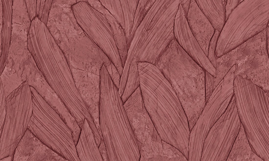 Vinylbehang - Indian Red -  10.05m. x 70 cm.