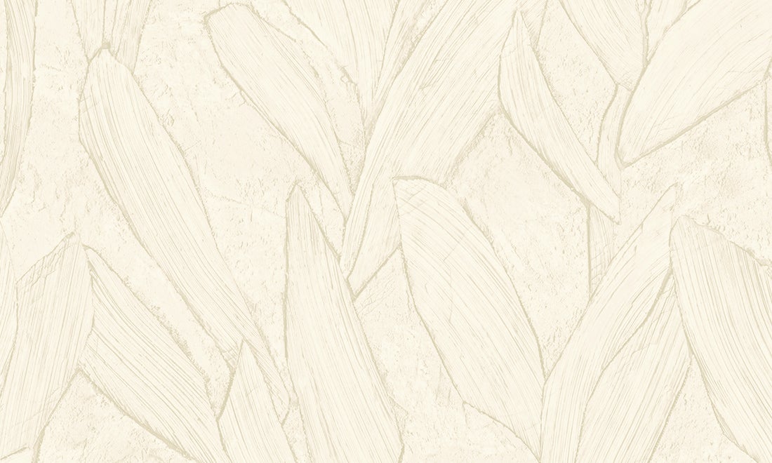 Vinylbehang - Cream -  10.05m. x 70 cm.