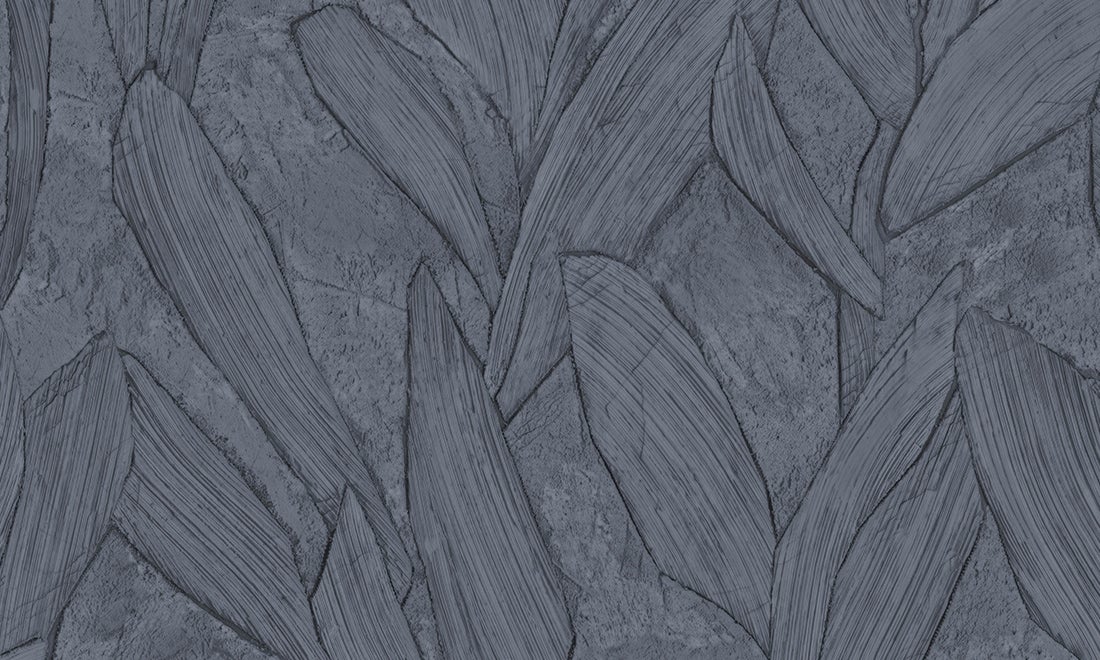 Vinylbehang - Ink Blue -  10.05m. x 70 cm.