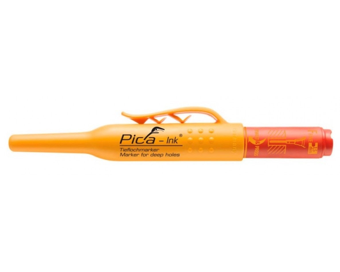 Markeerstift voor diepe gaten - rood