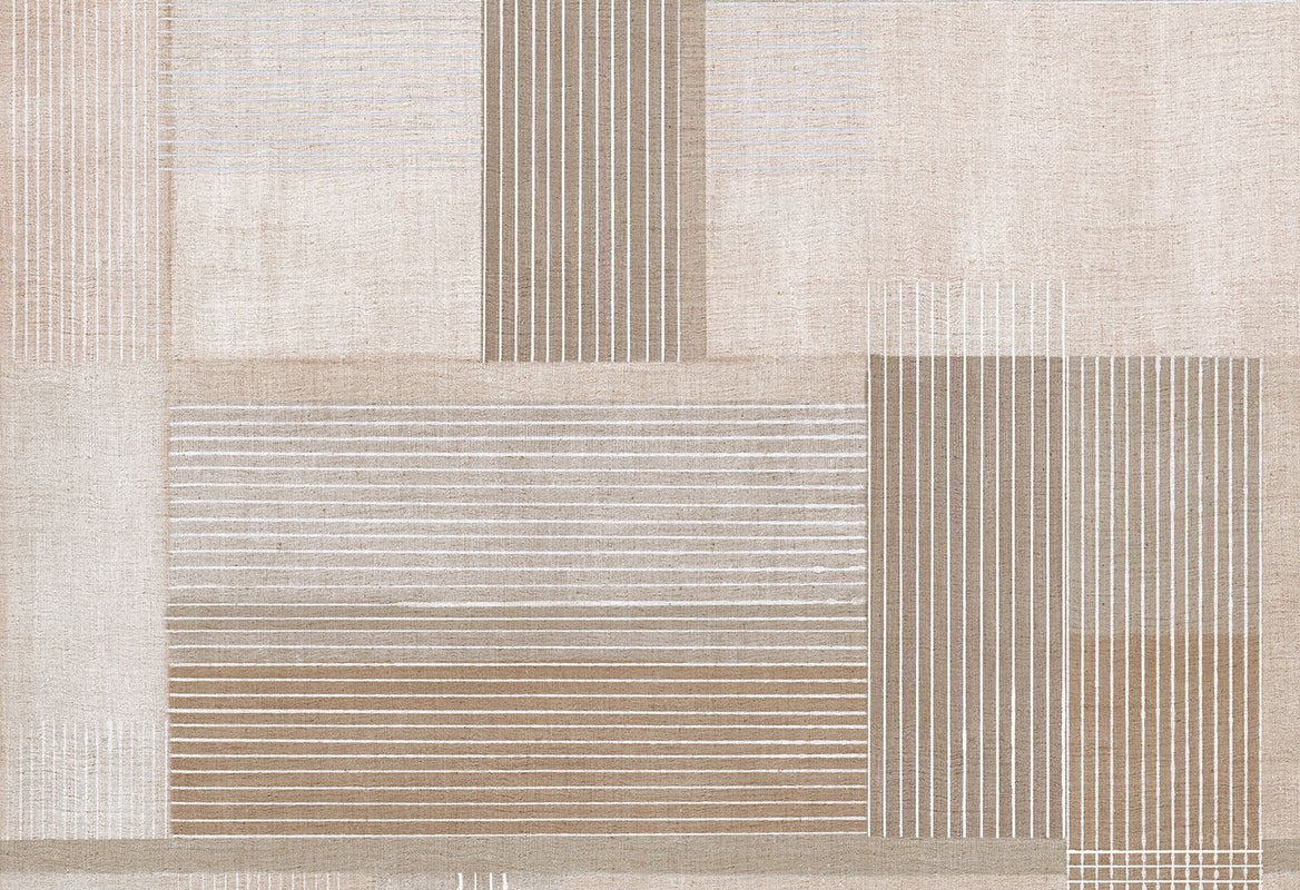 Vliesbehang - Milano Linate Beige - 300 cm lang x 204 cm breed