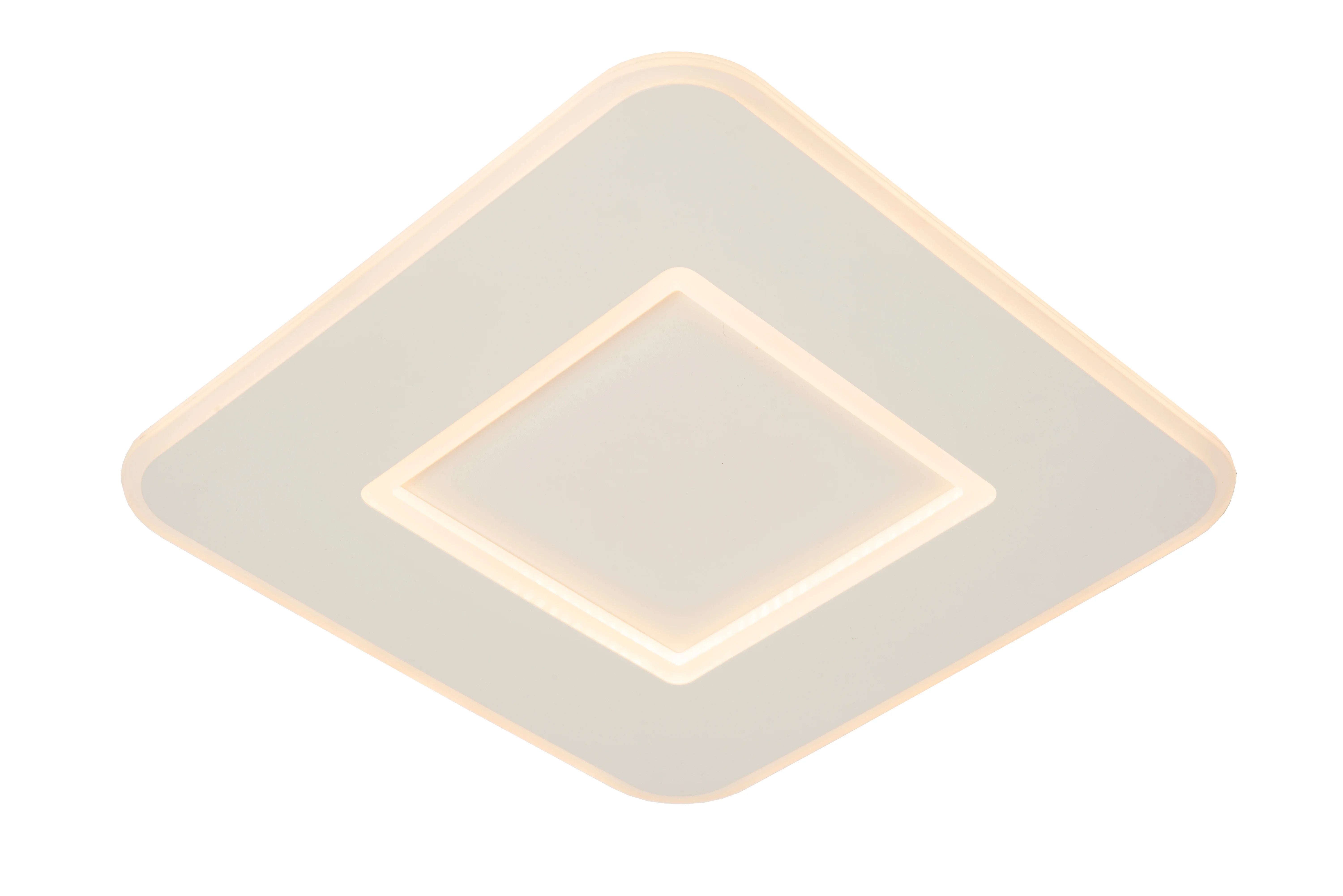 Plafonniere - Axelle - Square (3 StepDim - 1x24W 2700K LED Dimb) Wit