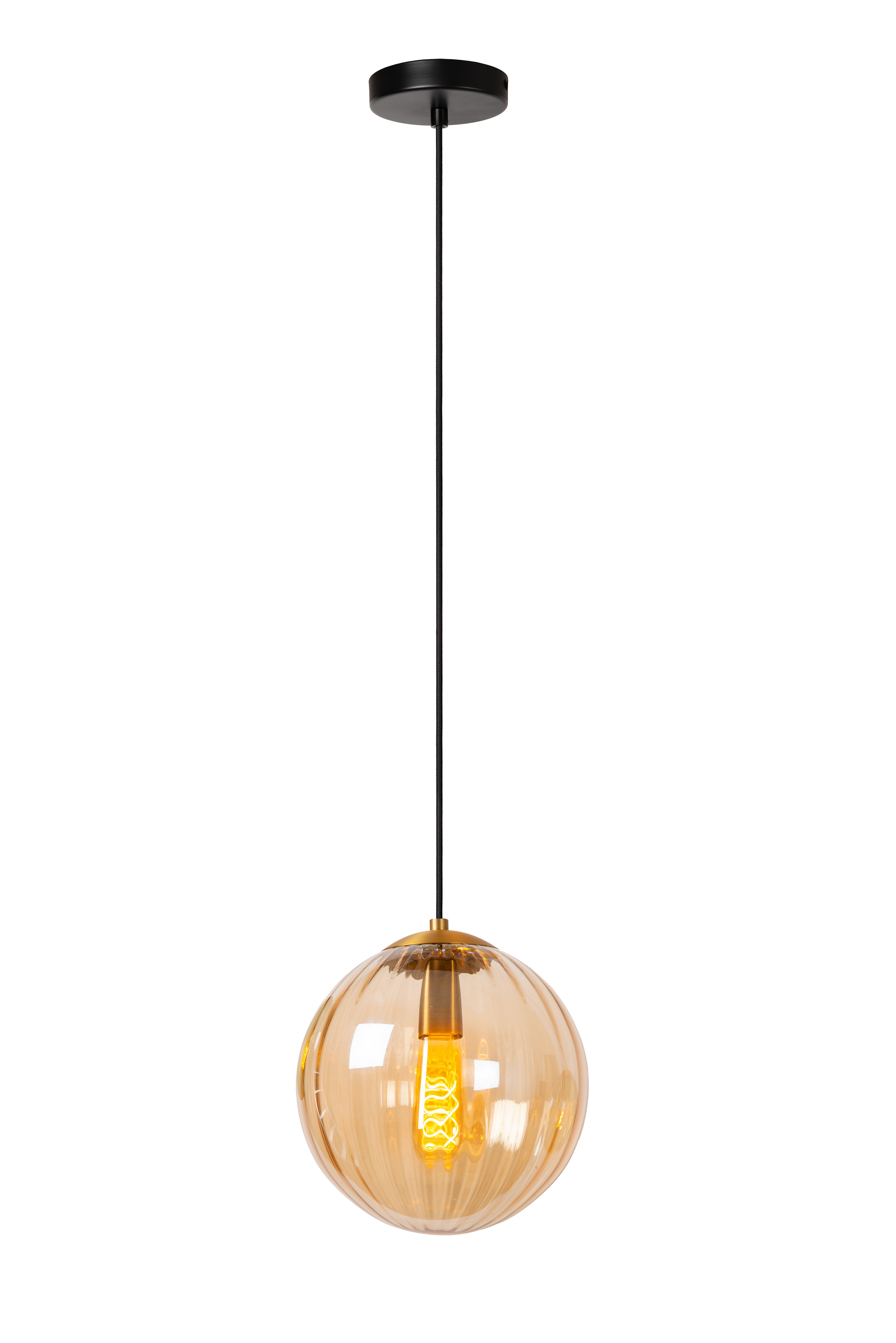 Hanglamp - MONSARAZ Ø 25 cm 1xE27  - Amber